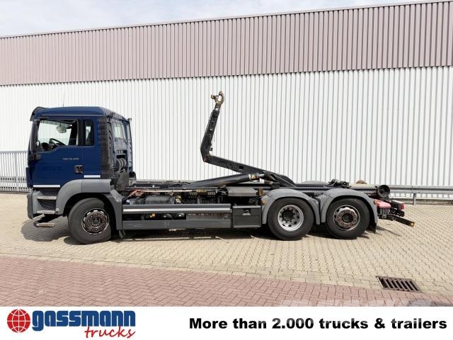 MAN TGS 26.420 6x2-4 BL, Lenk-/Liftachse, شاحنات الرافعات الخطافية