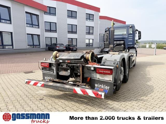 MAN TGS 26.420 6x2-4 BL, Lenk-/Liftachse, Hiab Ultima شاحنات الرافعات الخطافية