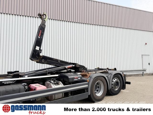 MAN TGS 26.420 6x2-4 BL, Lenk-/Liftachse, Hiab Ultima شاحنات الرافعات الخطافية