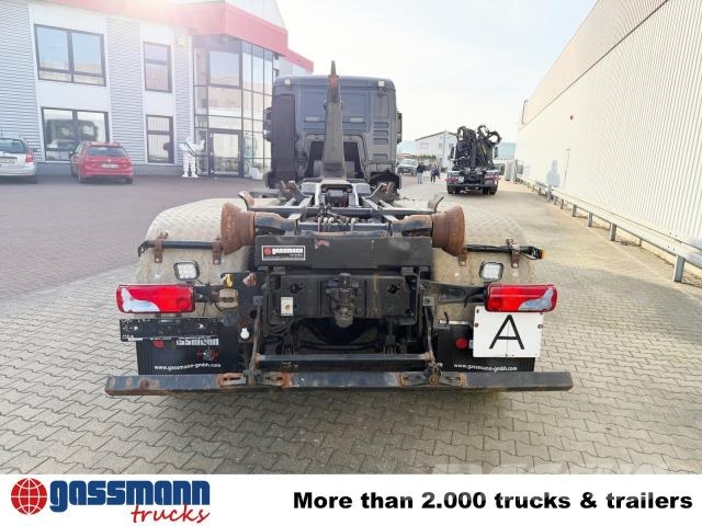 MAN TGS 26.440 6x4 BB, Meiller Schub-Knick 훅 리프트 트럭