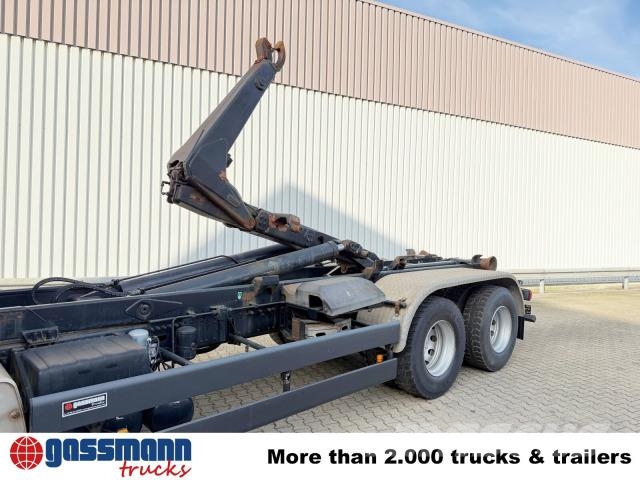 MAN TGS 26.440 6x4 BB, Meiller Schub-Knick 훅 리프트 트럭