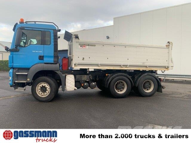 MAN TGS 26.440 6x4 BL, Intarder Самосвал