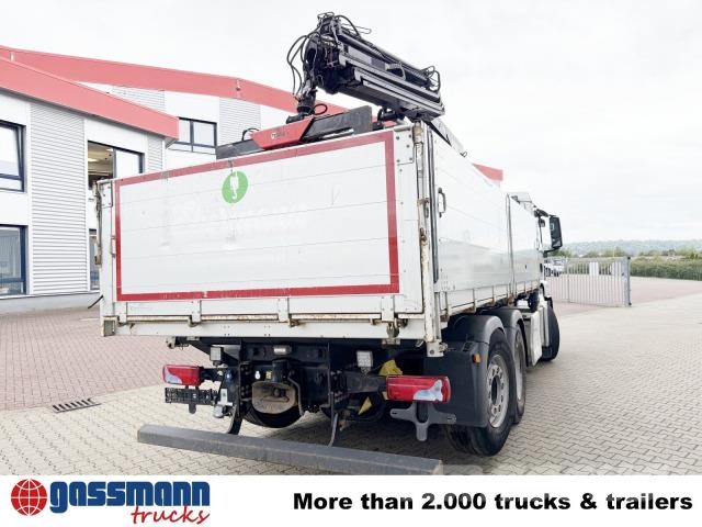 MAN TGS 26.460 6x2-4 BL, Kran Hiab X-HiDuo 188 ES-5, Camiones bañeras basculantes o volquetes