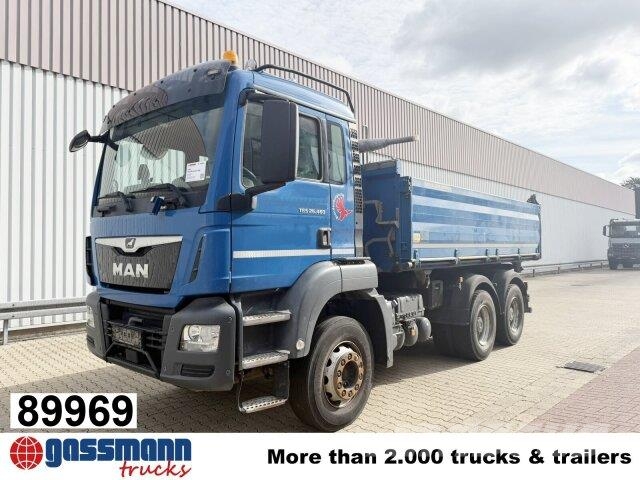 MAN TGS 26.460 6x4 BB, Intarder, Alu-Bordwände Camiones bañeras basculantes o volquetes