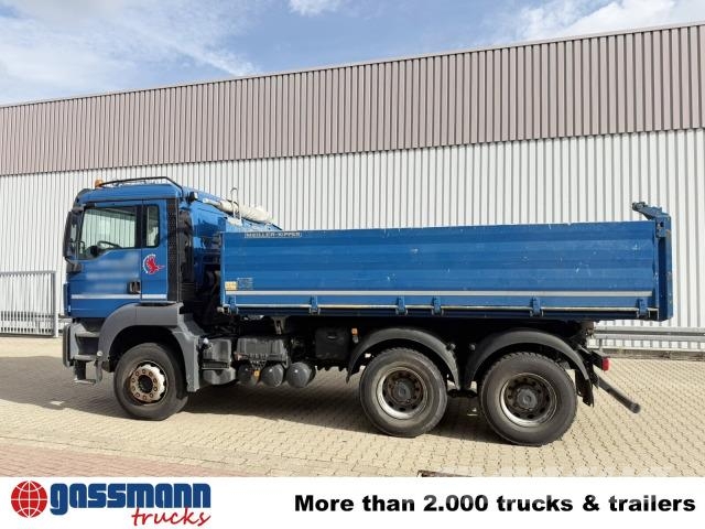 MAN TGS 26.460 6x4 BB, Intarder, Alu-Bordwände Camiones bañeras basculantes o volquetes