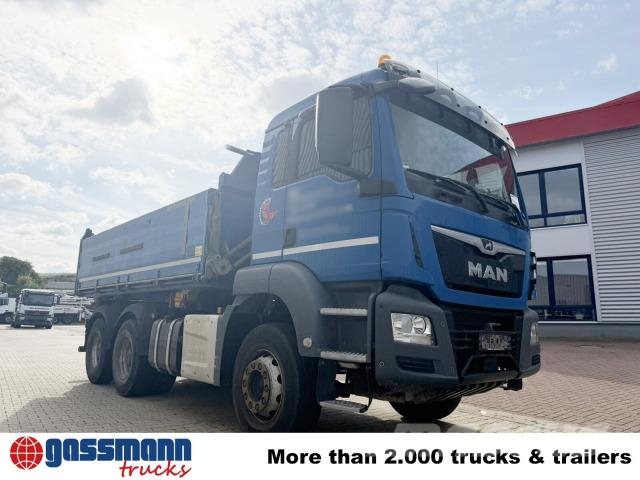 MAN TGS 26.460 6x4 BB, Intarder, Alu-Bordwände Camiones bañeras basculantes o volquetes