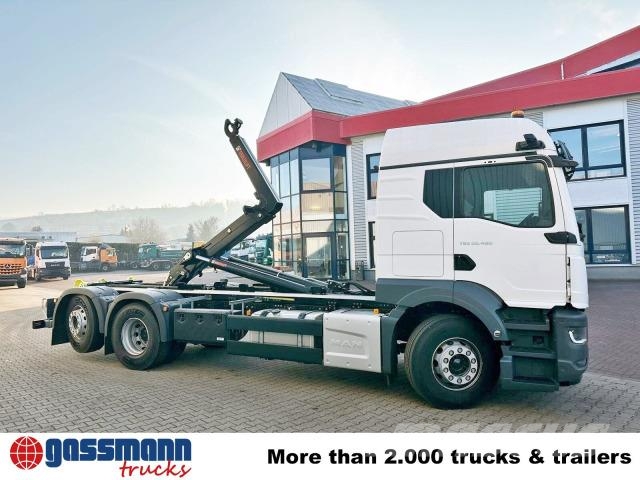MAN TGS 26.480 6x2-4 BL CH, 3x VORHANDEN! Lenk-/Lift, 훅 리프트 트럭