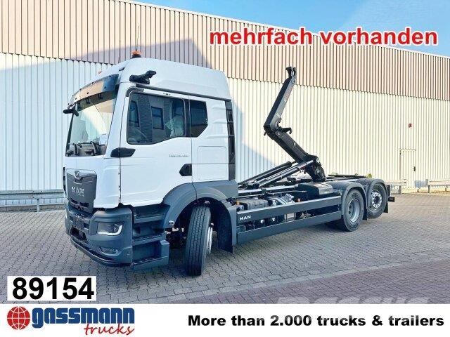 MAN TGS 26.480 6x2-4 BL CH, 3x VORHANDEN! Lenk-/Lift, 훅 리프트 트럭