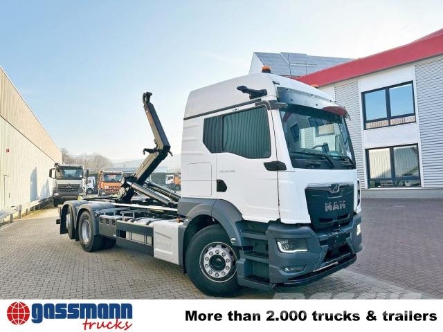 MAN TGS 26.480 6x2-4 BL CH, 3x VORHANDEN! Lenk-/Lift, 훅 리프트 트럭