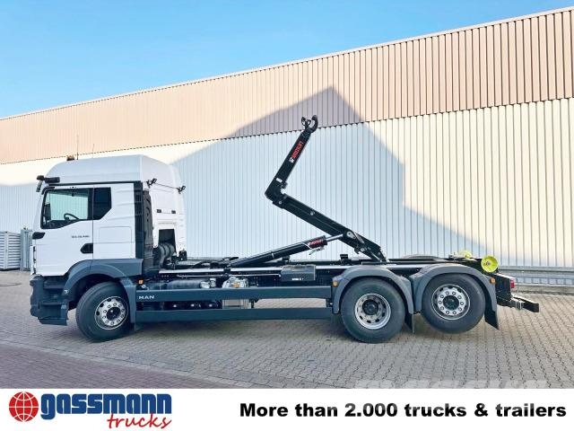 MAN TGS 26.480 6x2-4 BL CH, 3x VORHANDEN! Lenk-/Lift, 훅 리프트 트럭