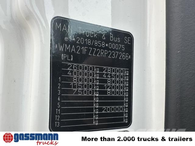 MAN TGS 26.480 6x2-4 LL, Retarder, Lenk-/Liftachse, Chassis Cab trucks