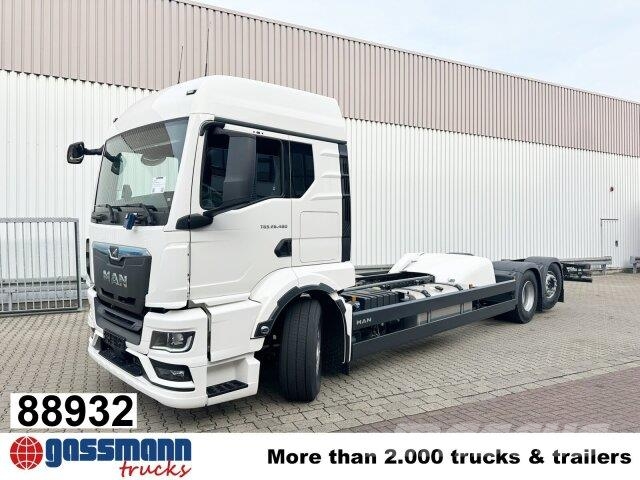 MAN TGS 26.480 6x2-4 LL, Retarder, Lenk-/Liftachse, Chassis Cab trucks