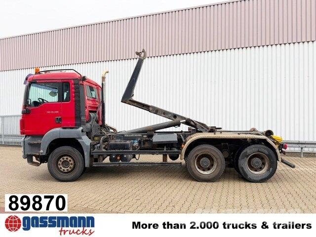 MAN TGS 26.480 6X4 BB, Retarder, Meiller Abrollkipper