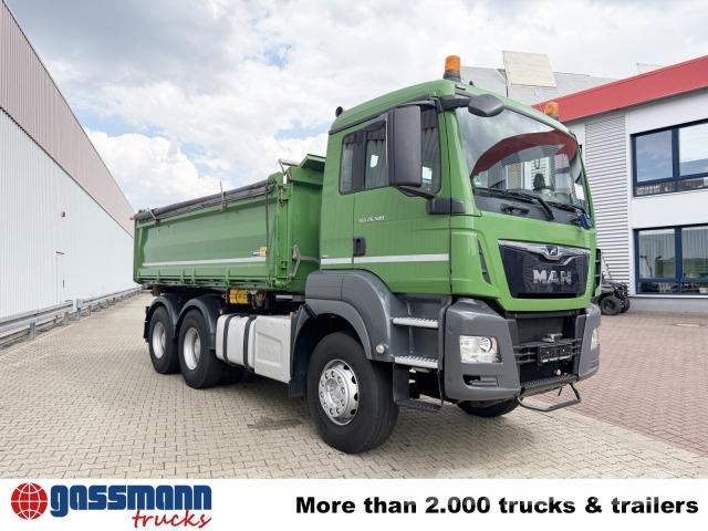 MAN TGS 26.500 6x4 BB, Intarder, Bordmatik 덤프 트럭