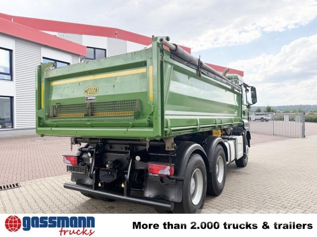 MAN TGS 26.500 6x4 BB, Intarder, Bordmatik 덤프 트럭