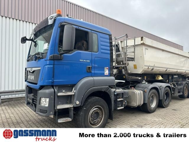 MAN TGS 26.500 6X4 BLS, Retarder, Hydraulik Седельные тягачи