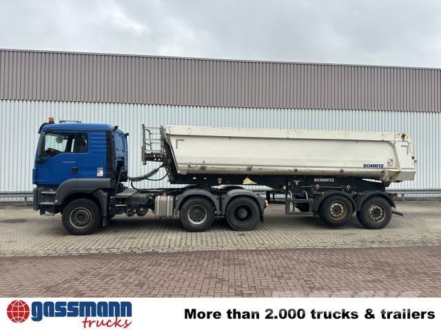 MAN TGS 26.500 6X4 BLS, Retarder, Hydraulik Седельные тягачи