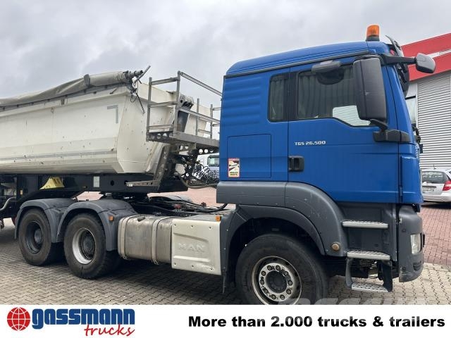 MAN TGS 26.500 6X4 BLS, Retarder, Hydraulik Седельные тягачи