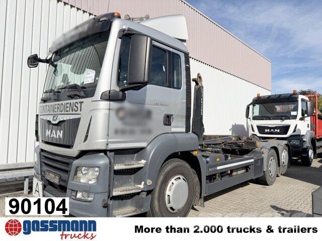MAN TGS 26.510 6x2-4 BL, Inatrder, Lenk-/Liftachse, Vrachtwagen met containersysteem