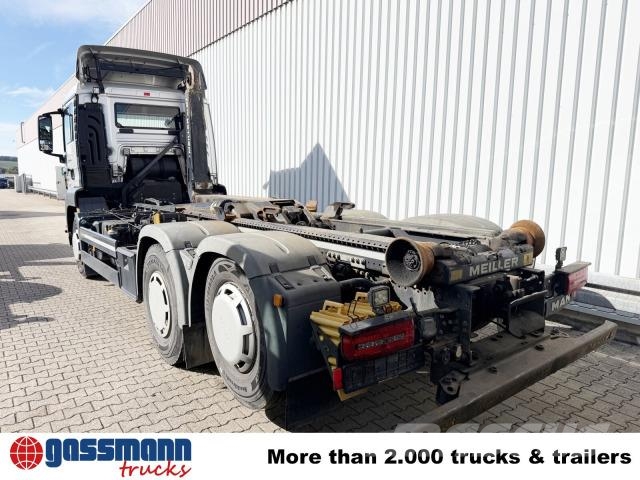 MAN TGS 26.510 6x2-4 BL, Inatrder, Lenk-/Liftachse, Vrachtwagen met containersysteem