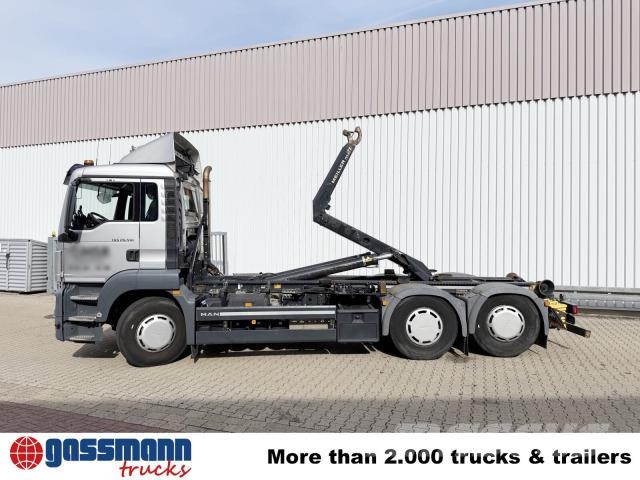 MAN TGS 26.510 6x2-4 BL, Inatrder, Lenk-/Liftachse, Lastväxlare/Krokbilar