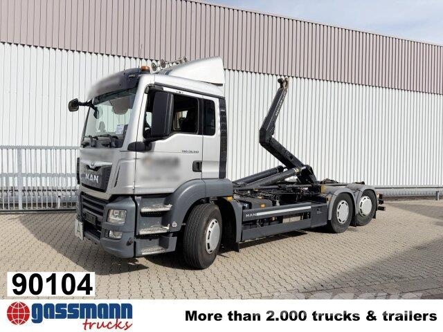 MAN TGS 26.510 6x2-4 BL, Intarder, Lenk-/Liftachse, gancho Caminhões Roll-on Roll-off