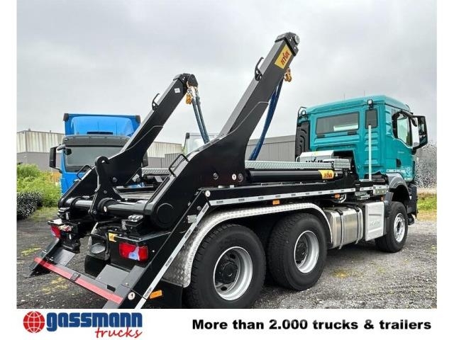 MAN TGS 26.520 6x4 BL, Hyva Tele-Absetzanlage TS 2018 Vaihtolava-autot
