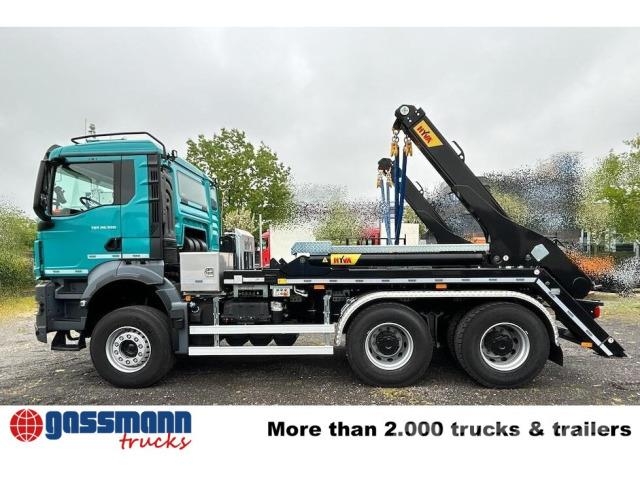 MAN TGS 26.520 6x4 BL, Hyva Tele-Absetzanlage TS 2018 Vaihtolava-autot