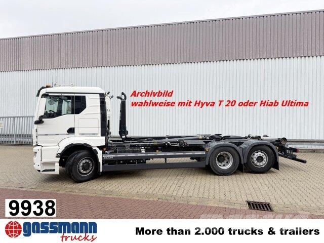MAN TGS 26.520 6x4H-4 BL, HydroDrive, Lenk-/Lift, Koukkulava kuorma-autot