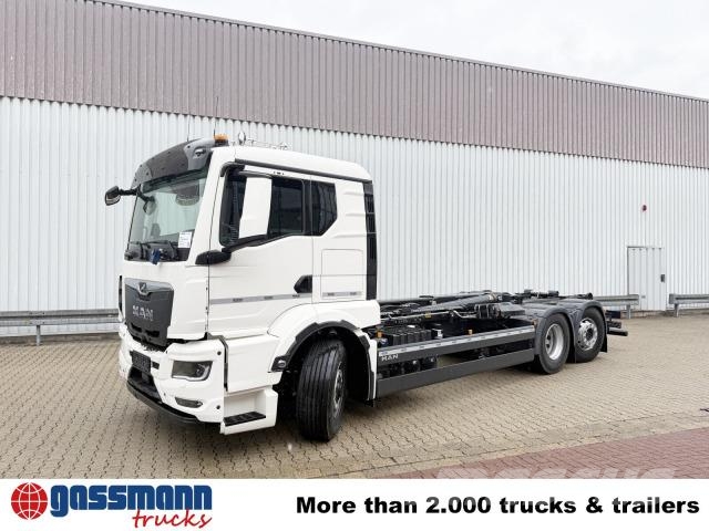 MAN TGS 26.520 6x4H-4 BL, HydroDrive, Lenk-/Lift, Koukkulava kuorma-autot