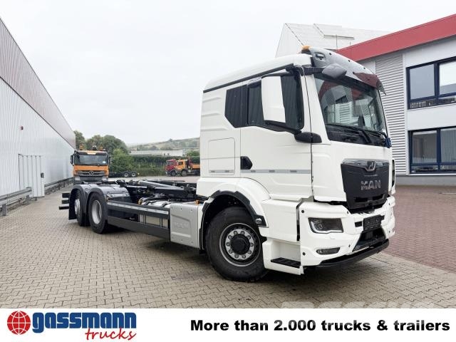 MAN TGS 26.520 6x4H-4 BL, HydroDrive, Lenk-/Lift, Koukkulava kuorma-autot