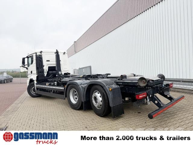 MAN TGS 26.520 6x4H-4 BL, HydroDrive, Lenk-/Lift, Koukkulava kuorma-autot
