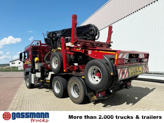 MAN TGS 26.540 6X4 BL, Intarder, Kran Epsilon S260L82, 목재 트럭