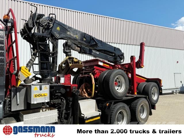 MAN TGS 26.540 6X4 BL, Intarder, Kran Epsilon S260L82, 목재 트럭