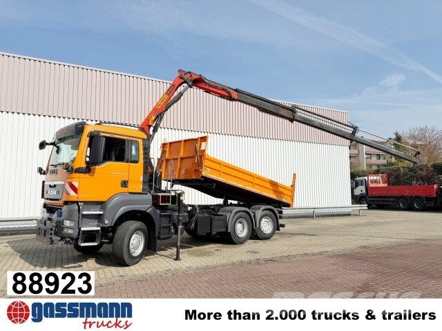 MAN TGS 28.400 6X4-4 BL, Kran, Самосвал