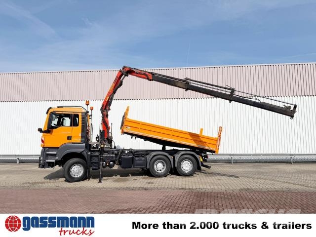 MAN TGS 28.400 6X4-4 BL, Kran, Самосвал