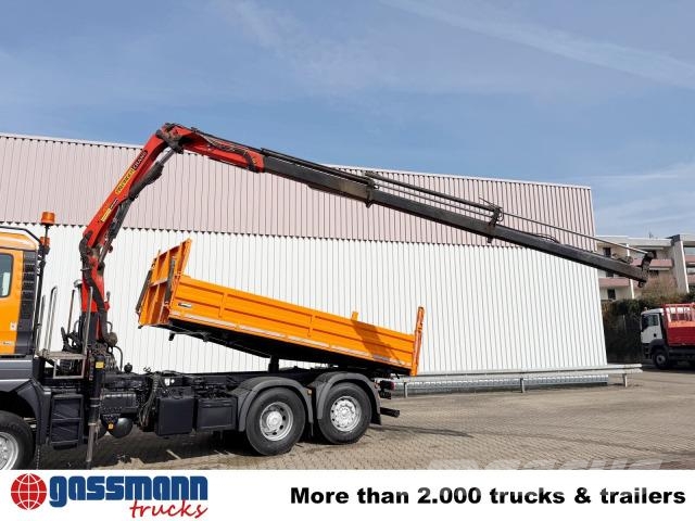 MAN TGS 28.400 6X4-4 BL, Kran, Самосвал