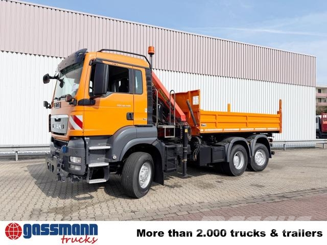 MAN TGS 28.400 6X4-4 BL, Kran, Самосвал