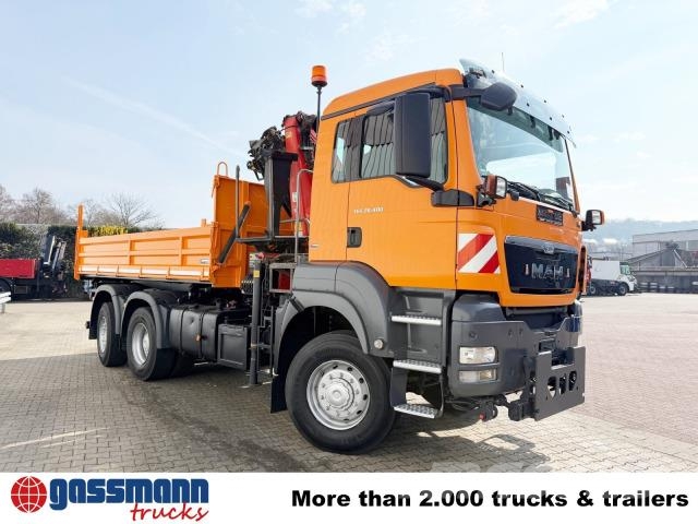 MAN TGS 28.400 6X4-4 BL, Kran, Самосвал