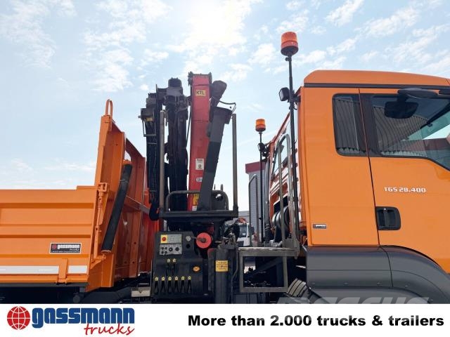 MAN TGS 28.400 6X4-4 BL, Kran, Самосвал