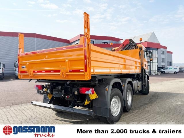 MAN TGS 28.400 6X4-4 BL, Kran, Самосвал