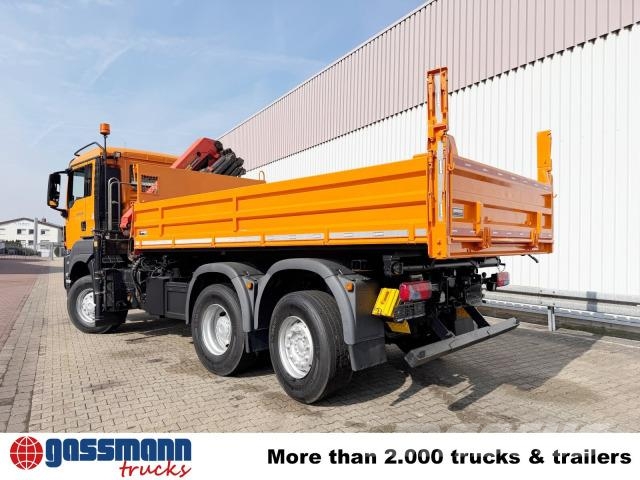 MAN TGS 28.400 6X4-4 BL, Kran, Самосвал