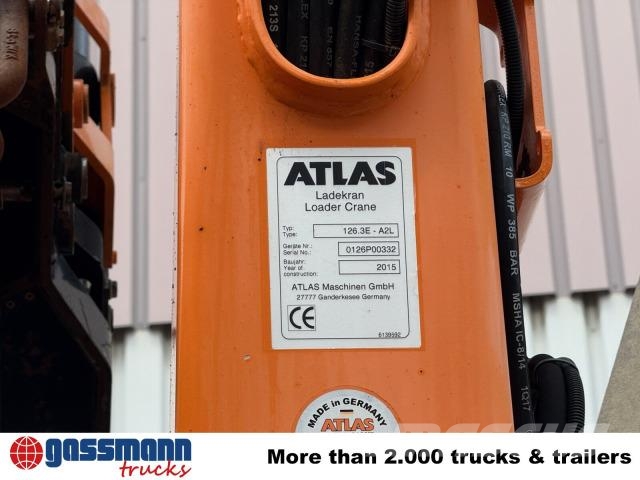 MAN TGS 28.440 6x2-4 BL, Kran Atlas 126.3E-A2L, Funk, Krokbil