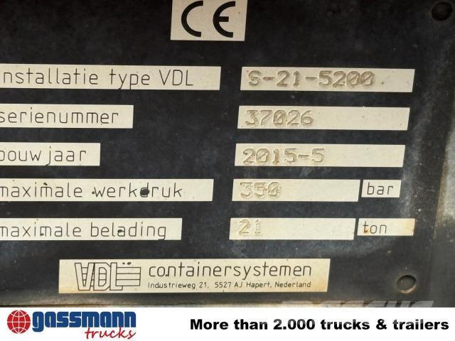 MAN TGS 28.440 6x2-4 BL, Kran Atlas 126.3E-A2L, Funk, Krokbil