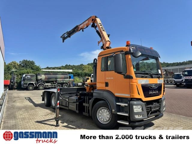 MAN TGS 28.440 6x2-4 BL, Kran Atlas 126.3E-A2L, Funk, Krokbil