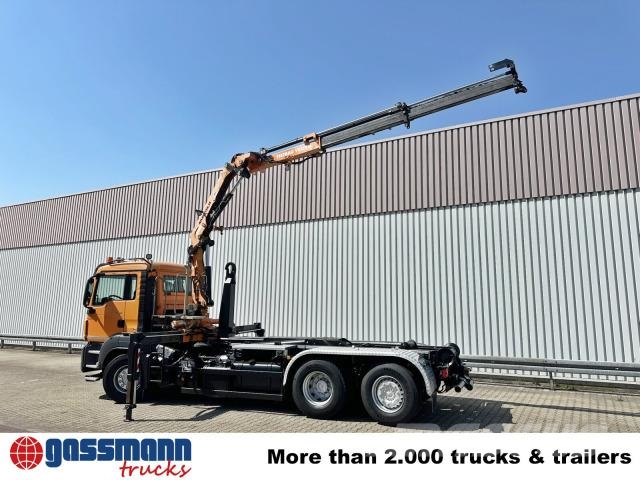 MAN TGS 28.440 6x2-4 BL, Kran Atlas 126.3E-A2L, Funk, Krokbil