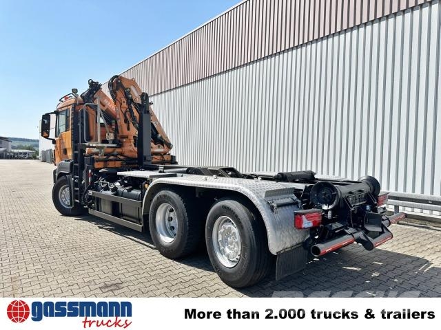MAN TGS 28.440 6x2-4 BL, Kran Atlas 126.3E-A2L, Funk, Krokbil