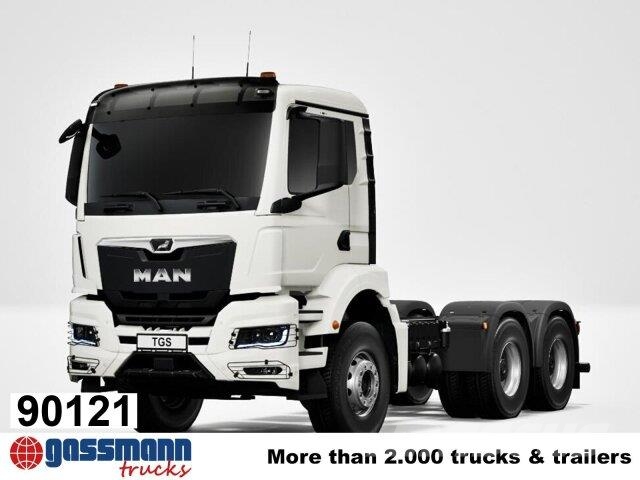 MAN TGS 33.400 6x4 BB CH, 2x VORHANDEN! 平板车