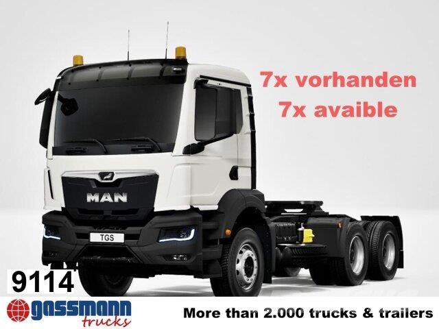 MAN TGS 33.400 6x4 BB SA, 7x VORHANDEN! Vilcēji