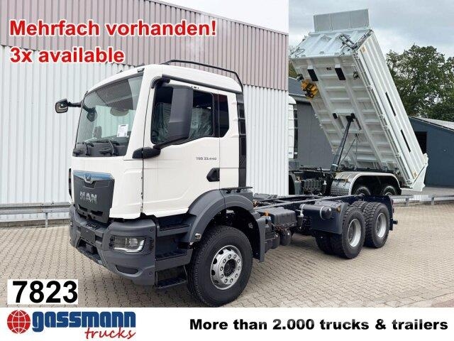 MAN TGS 33.440 6x4 BB, Alu-Bordwände, mehrfach Самосвал
